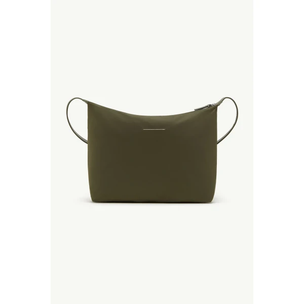 MM6 Maison Margiela Numeric Crossbody Bag in Khaki, view 4 | Shoulder & Crossbody Bags | Luxury Shoes 