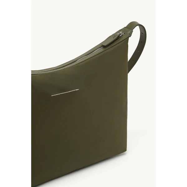 MM6 Maison Margiela Numeric Crossbody Bag in Khaki, view 6 | Shoulder & Crossbody Bags | Luxury Shoes 