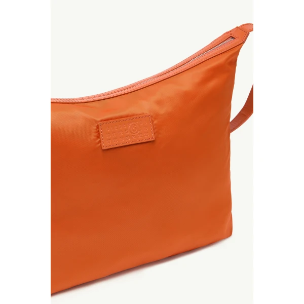 MM6 Maison Margiela Numeric Crossbody Bag in Papaya, view 5 | Shoulder & Crossbody Bags | Luxury Shoes 