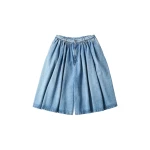 MM6 Maison Margiela Numeric Embroidery Denim Shorts in Blue | Denim Shorts | Luxury Shoes 
