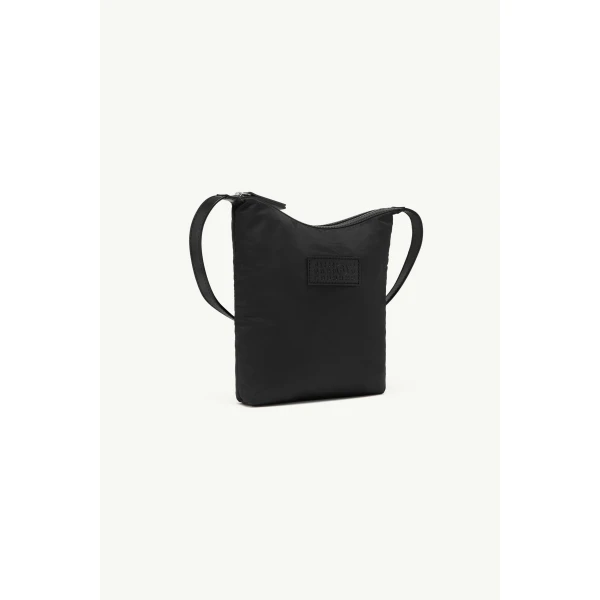 MM6 Maison Margiela Numeric Vertical Crossbody Bag in Black, view 3 | Shoulder & Crossbody Bags | Luxury Shoes 