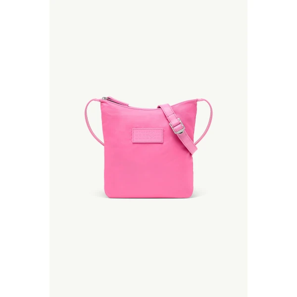 MM6 Maison Margiela Numeric Vertical Crossbody Bag in Fuchsia, view 2 | Shoulder & Crossbody Bags | Luxury Shoes 