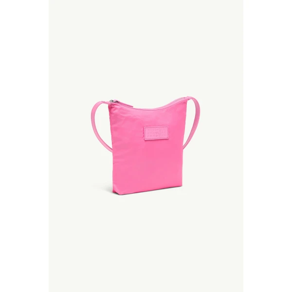MM6 Maison Margiela Numeric Vertical Crossbody Bag in Fuchsia, view 3 | Shoulder & Crossbody Bags | Luxury Shoes 