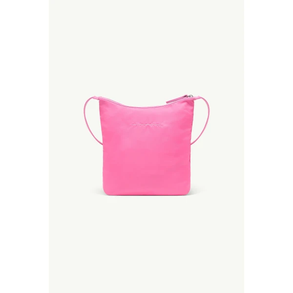MM6 Maison Margiela Numeric Vertical Crossbody Bag in Fuchsia, view 4 | Shoulder & Crossbody Bags | Luxury Shoes 