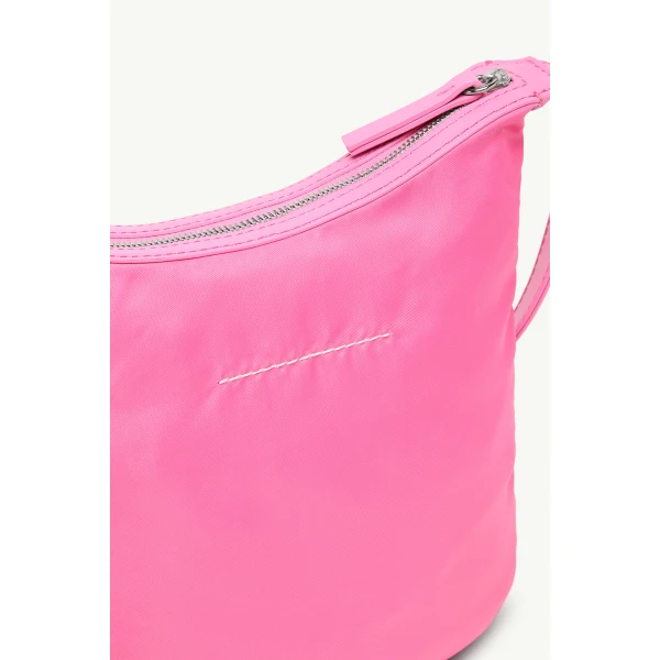 MM6 Maison Margiela Numeric Vertical Crossbody Bag in Fuchsia, view 6 | Shoulder & Crossbody Bags | Luxury Shoes 
