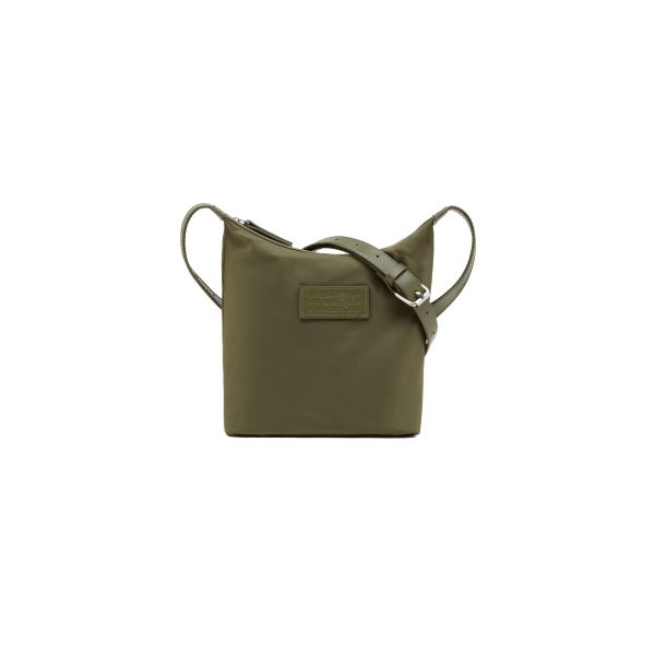 MM6 Maison Margiela Numeric Vertical Crossbody Bag in Khaki | Shoulder & Crossbody Bags | Luxury Shoes 