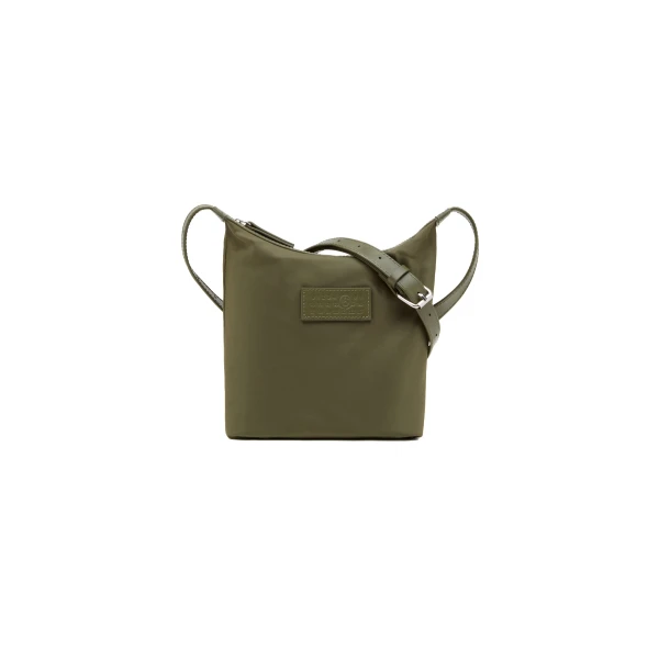 MM6 Maison Margiela Numeric Vertical Crossbody Bag in Khaki | Shoulder & Crossbody Bags | Luxury Shoes 
