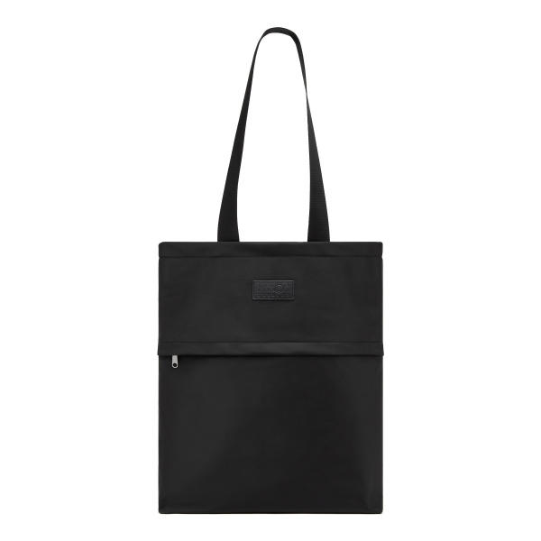 MM6 Maison Margiela Nylon Shopping Bag in Black | Totes & Top-Handle Bags | Luxury Shoes 
