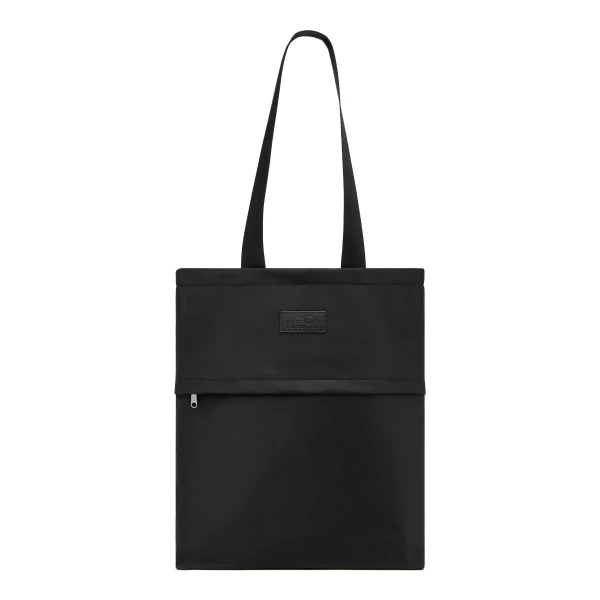 MM6 Maison Margiela Nylon Shopping Bag in Black | Totes & Top-Handle Bags | Luxury Shoes 