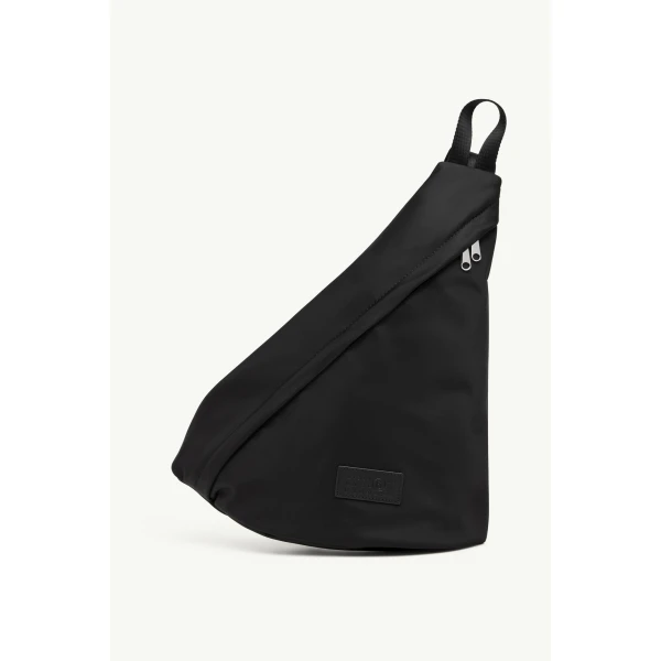 MM6 Maison Margiela Nylon Sling Crossbody Bag in Black, view 2 | Shoulder & Crossbody Bags | Luxury Shoes 