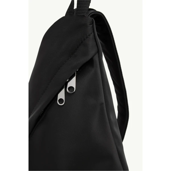 MM6 Maison Margiela Nylon Sling Crossbody Bag in Black, view 6 | Shoulder & Crossbody Bags | Luxury Shoes 