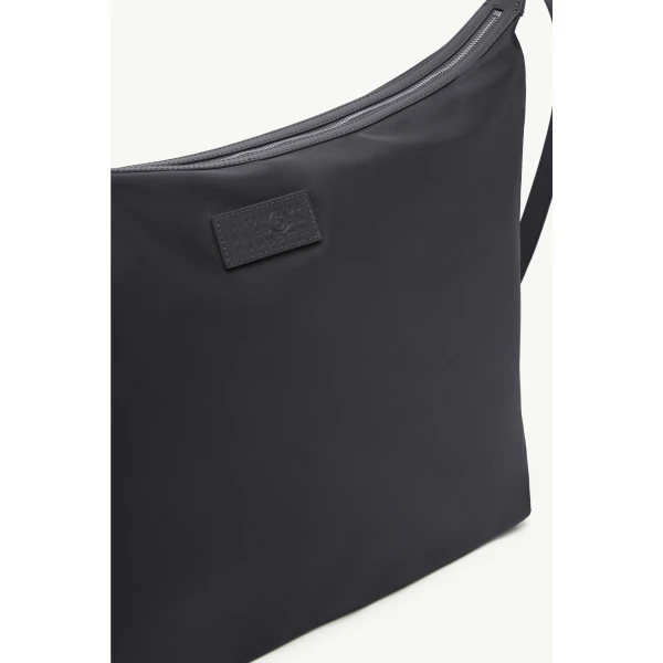 MM6 Maison Margiela Nylon Twill Crossbody Bag in Black, view 5 | Shoulder & Crossbody Bags | Luxury Shoes 