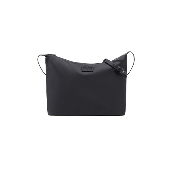 MM6 Maison Margiela Nylon Twill Crossbody Bag in Black | Shoulder & Crossbody Bags | Luxury Shoes 