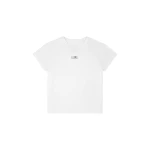 MM6 Maison Margiela Overdyed Jersey T-Shirt in White | T-shirts | Luxury Shoes 