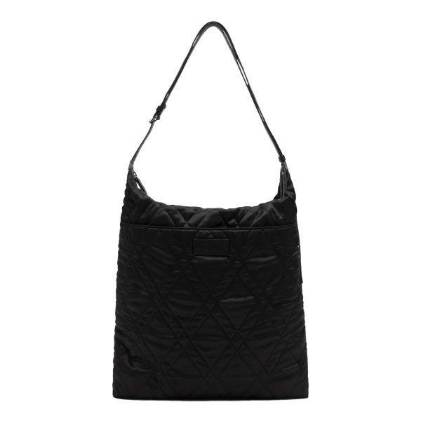 MM6 Maison Margiela Quilted Nylon Helmet Bag in Black | Shoulder & Crossbody Bags | Luxury Shoes 