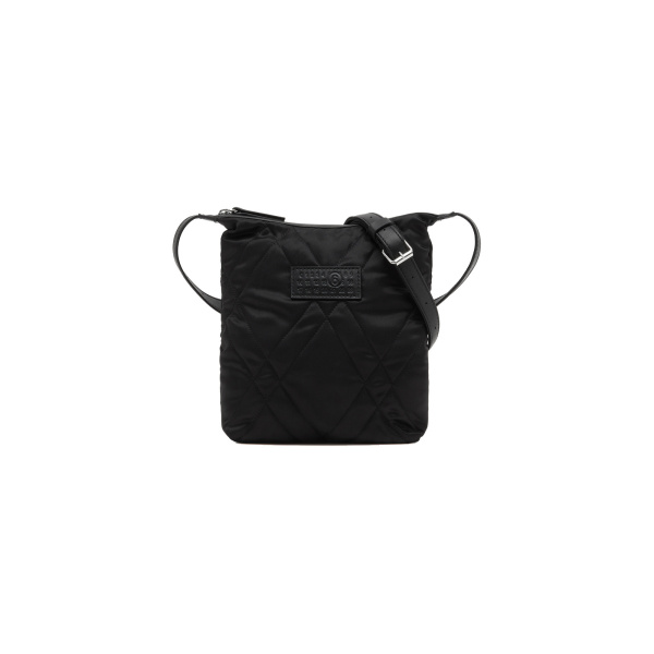 MM6 Maison Margiela Quilted Nylon Small Crossbody Bag in Black | Shoulder & Crossbody Bags | Luxury Shoes 