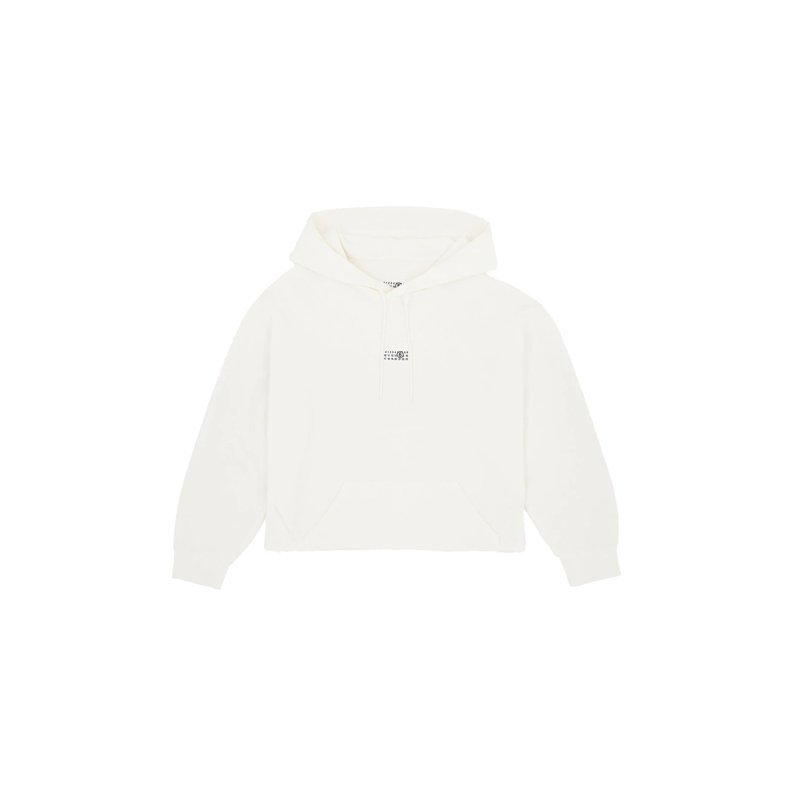 MM6 Maison Margiela Relaxed Hooded Sweatshirt in White MM6 Maison Margiela Relaxed Hooded Sweatshirt in White | Hoodies | Luxury Shoes
