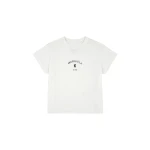 MM6 Maison Margiela Signature Jersey T-Shirt in White | T-shirts | Luxury Shoes 