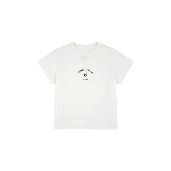 Signature Jersey T-Shirt in White