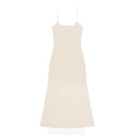 MM6 Maison Margiela Slip Dress in White | Maxi Dresses | Luxury Shoes 