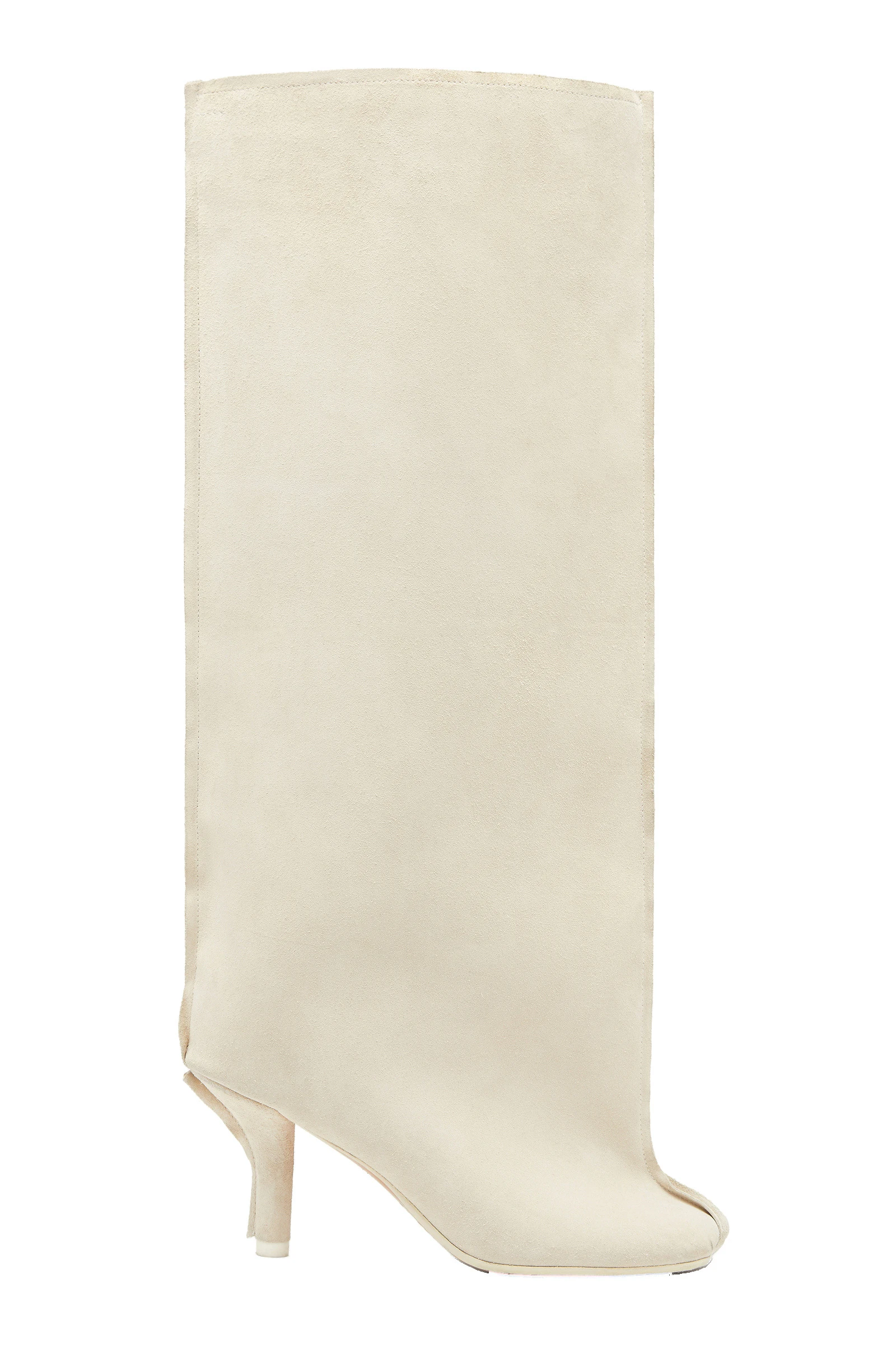 MM6 Maison Margiela Suede Anatomic Tube Boots in Pink Beige MM6 Maison Margiela Suede Anatomic Tube Boots in Pink Beige | Boots | Luxury Shoes