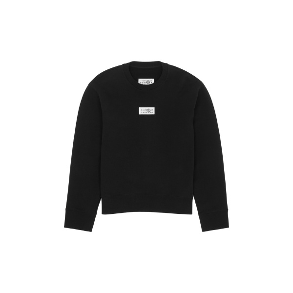 MM6 Maison Margiela Sweatshirt in Black | Hoodies | Luxury Shoes 