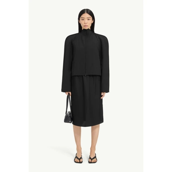 MM6 Maison Margiela Tailored Jacket in Black, view 2 | Blazers | Luxury Shoes 