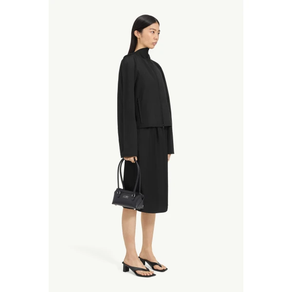 MM6 Maison Margiela Tailored Jacket in Black, view 3 | Blazers | Luxury Shoes 
