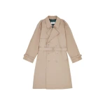 MM6 Maison Margiela Twist Trench Coat in Sand | Trench Coat | Luxury Shoes 