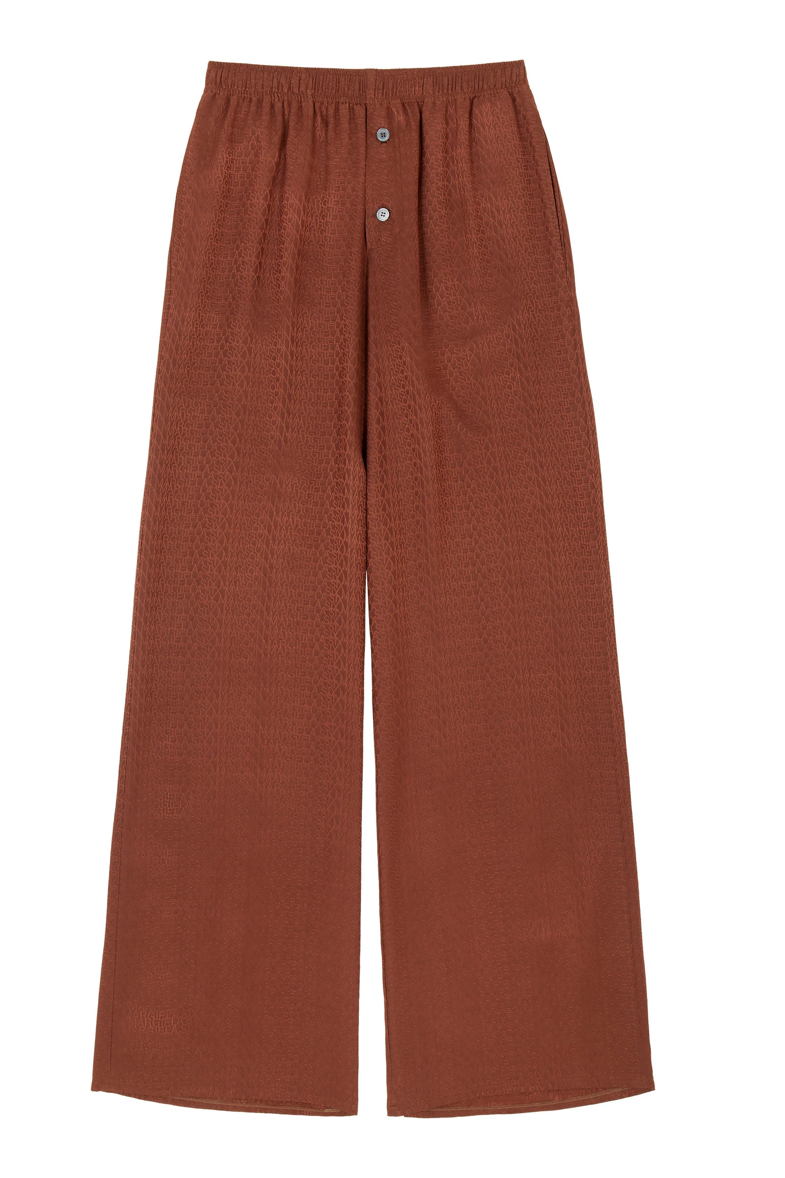 MM6 Maison Margiela Viscose Blend Jacquard Trousers in Light Brown MM6 Maison Margiela Viscose Blend Jacquard Trousers in Light Brown | Tailored pants | Luxury Shoes