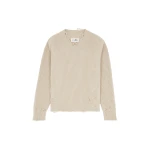 MM6 Maison Margiela Wool Sweater in Nude | Sweaters | Luxury Shoes 