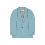 MM6 Maison Margiela Wool Tailored Jacket in Blue MM6 Maison Margiela Wool Tailored Jacket in Blue | Blazers | Luxury Shoes