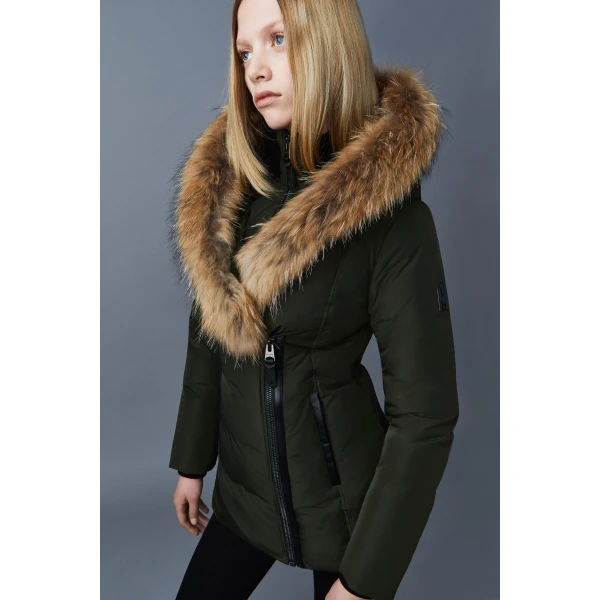 Mackage Adali-F Down Coat in Army