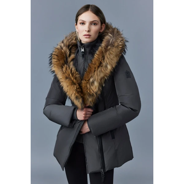 Mackage Adali-F Down Coat in Carbon