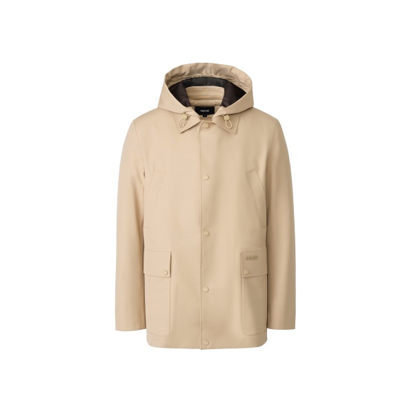 Mackage Alec 3-In-1 Short Balmacaan Coat in Light Camel