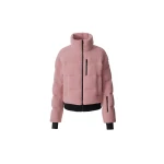 Mackage Anaya Sherpa Fleece Down Jacket in Blush Mackage Anaya Sherpa Fleece Down Jacket in Blush