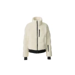 Mackage Anaya Sherpa Fleece Down Jacket in Cream
