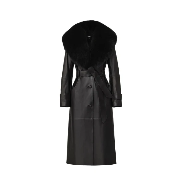 mackage angelly-bx leather coat