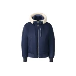 Mackage August-Z Bomber Jacket in Marine Blue