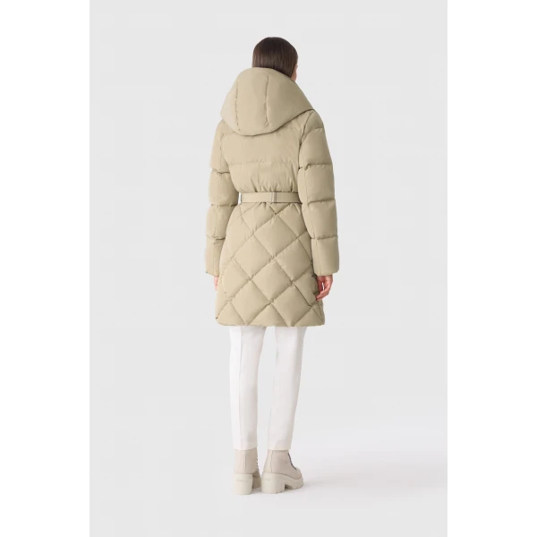 Mackage Ayumi 2-In-1 Long Down Coat in Light Camel