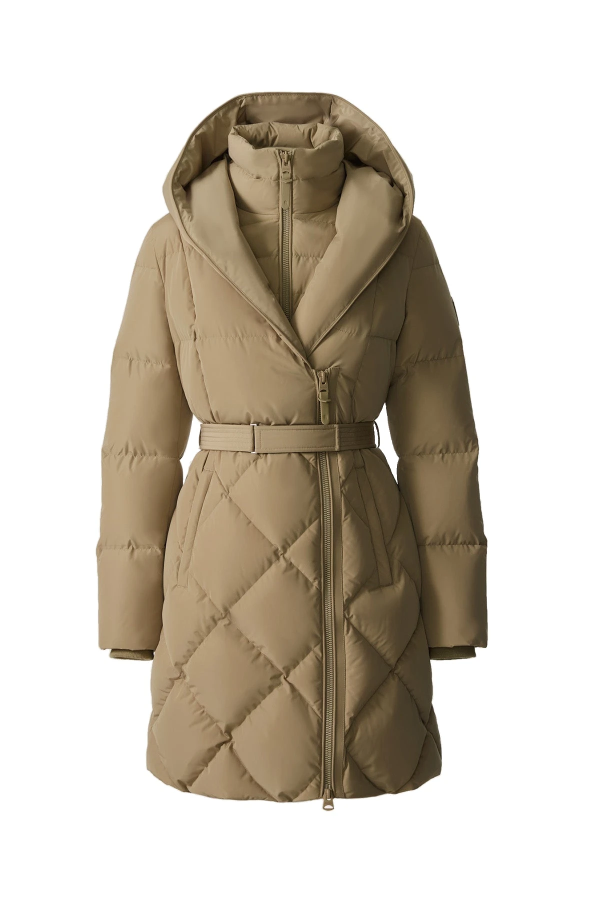 Mackage Ayumi 2-In-1 Long Down Coat in Light Camel Mackage Ayumi 2-In-1 Long Down Coat in Light Camel