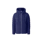 Mackage Bergen Quilted Down Hooded Jacket in Mineral Blue Mackage Bergen Quilted Down Hooded Jacket in Mineral Blue