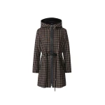 mackage blithe-stp wool and leather belt coat