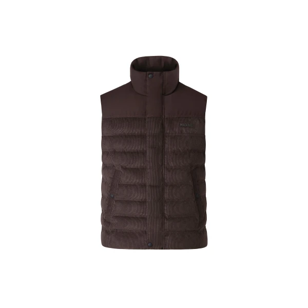Mackage Brody-CDY Down Quilted Vest in Coffee