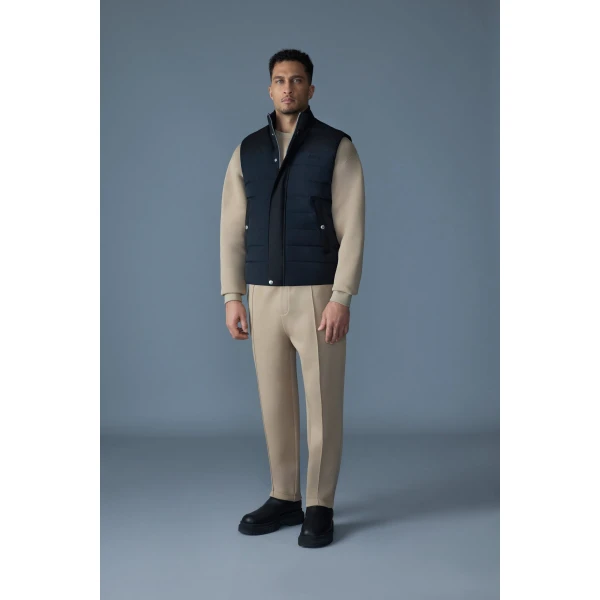 Mackage Brody Down-Filled Quilted Vest in Black