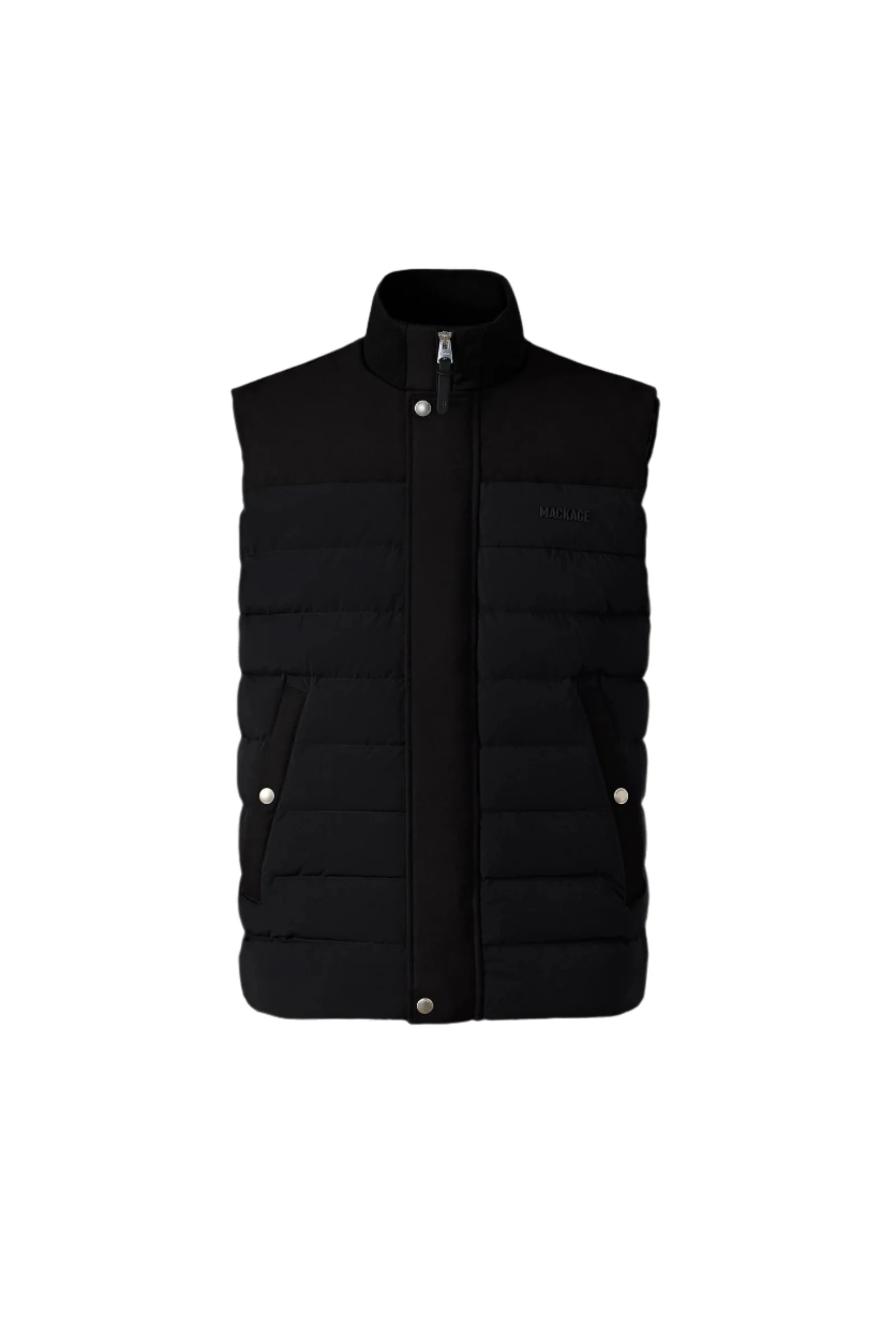 Mackage Brody Down-Filled Quilted Vest in Black Mackage Brody Down-Filled Quilted Vest in Black