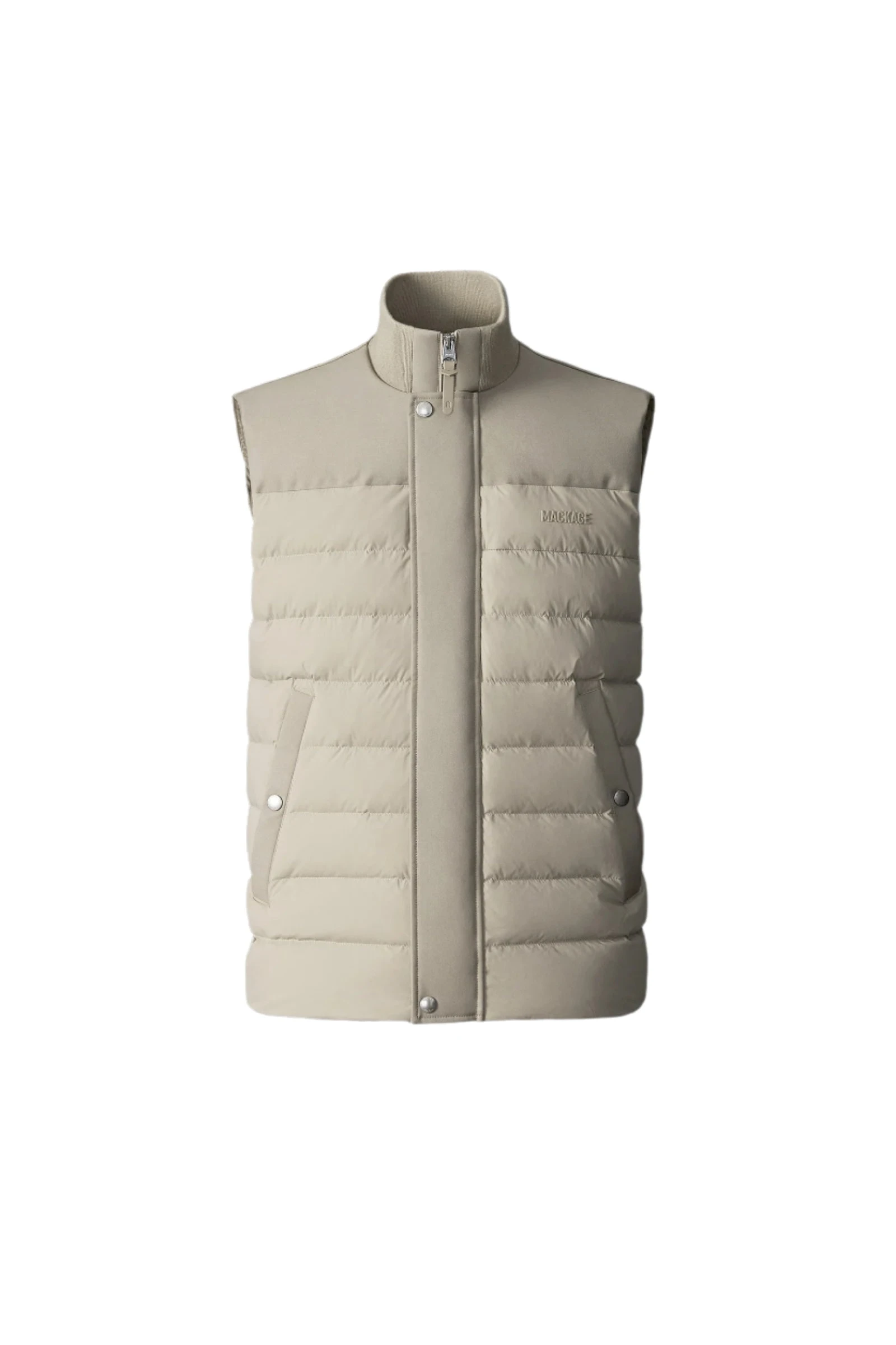 Mackage Brody Down-Filled Quilted Vest in Light Camel Mackage Brody Down-Filled Quilted Vest in Light Camel
