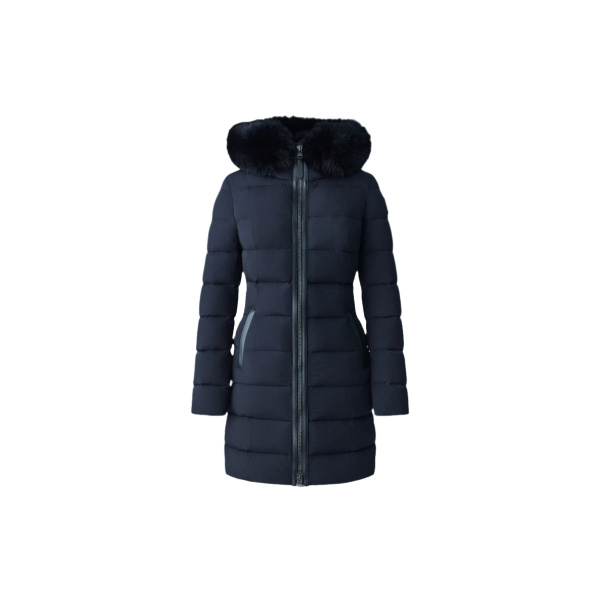 Mackage Calla-BX Agile-360 Stretch Light Down Coat in Black