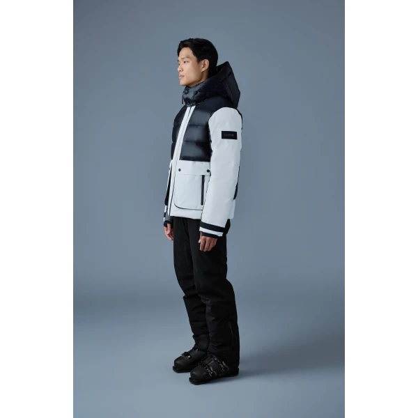 Mackage Cody Down Ski Jacket in Black-White