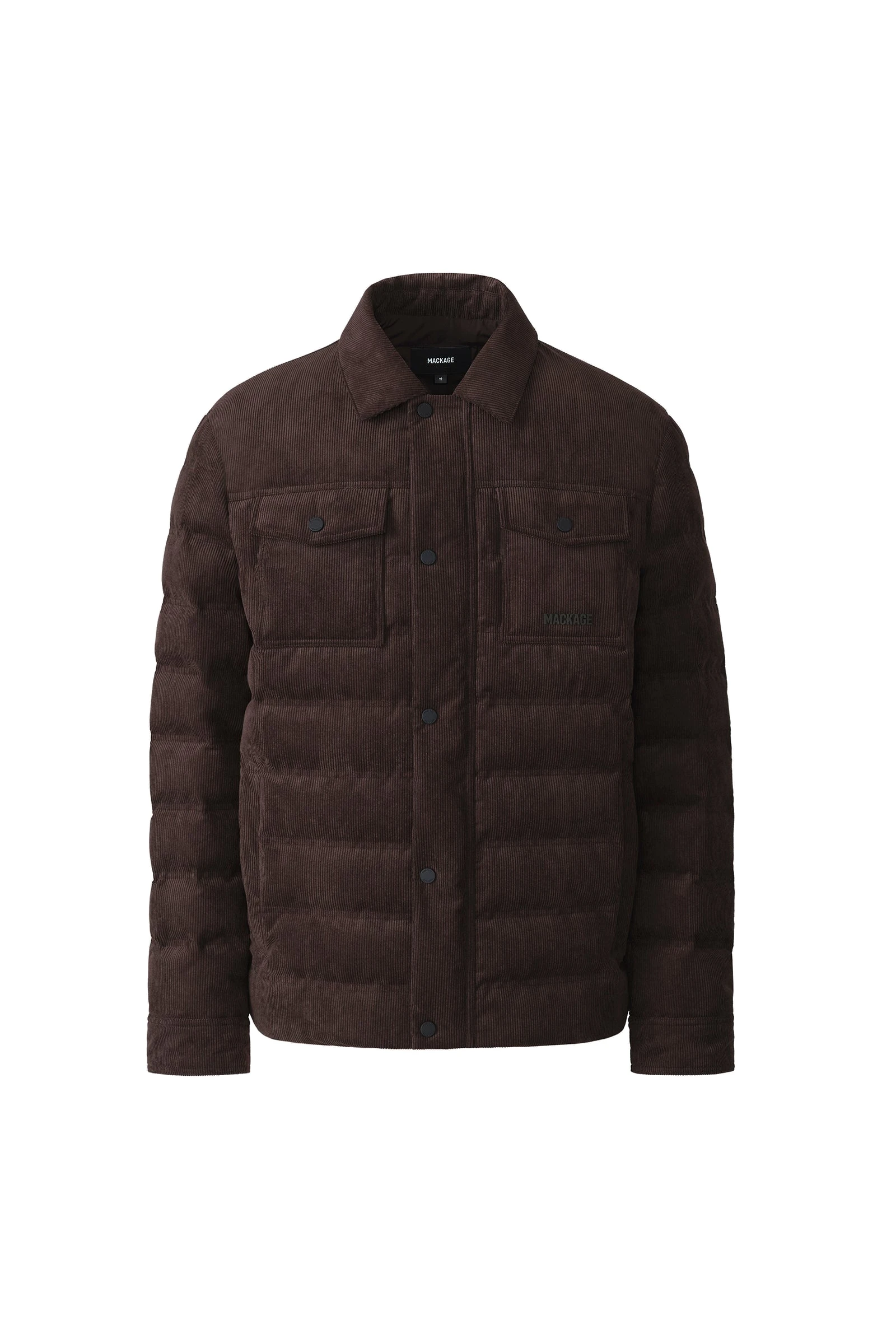Mackage Cohen-CDY Corduroy Jacket in Coffee Mackage Cohen-CDY Corduroy Jacket in Coffee